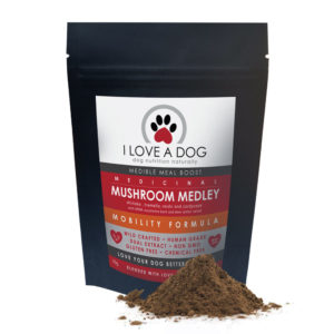 I LOVE A DOG Mushroom Medley Mobility