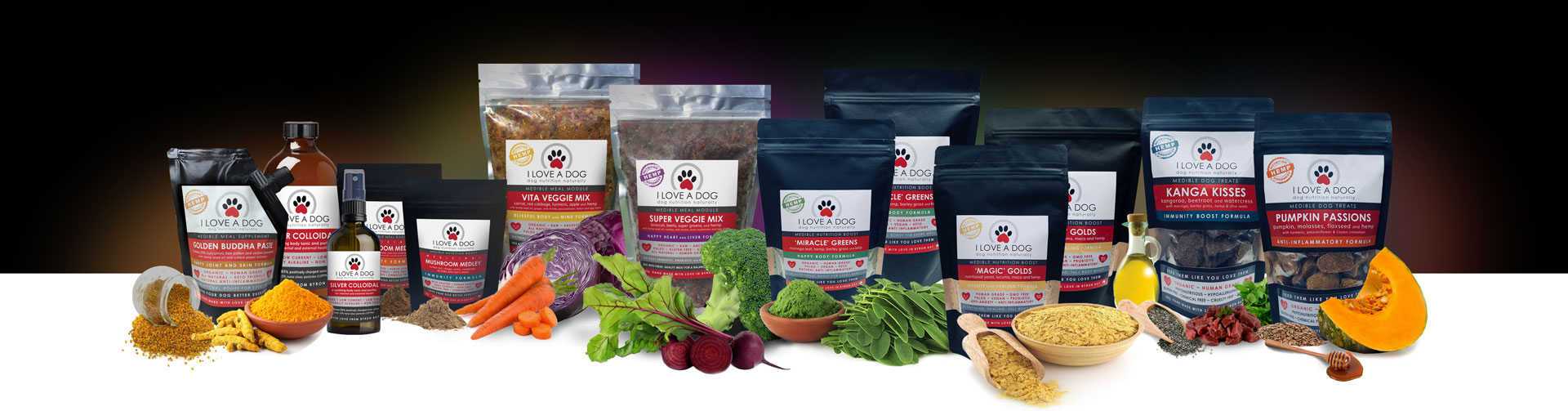 I LOVE A DOG Medible Range