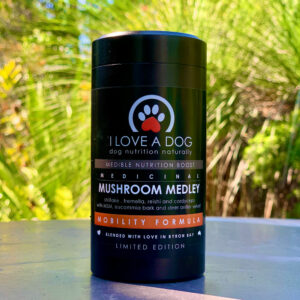 I LOVE A DOG Mushroom Medley Mobility