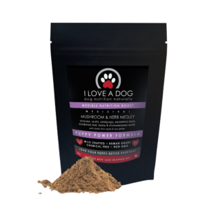 I LOVE A DOG Mushroom Medley Puppy Power